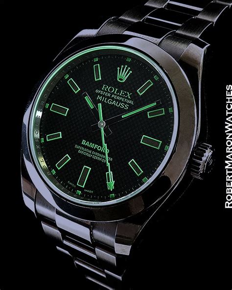 rolex milgauss bamford price|Rolex Milgauss price new.